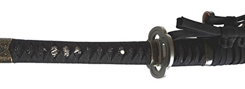 【新品】美術刀剣　模造刀　山本勘助拵え（黒鞘）武田信玄の伝説的軍師 新品】美術刀剣 模造刀 山本勘助拵え（黒鞘）武田信玄の伝説的軍師